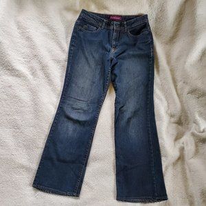 Gloria Vanderbilt High Rise Flare Leg/Boot Cut Jeans, Sz 10